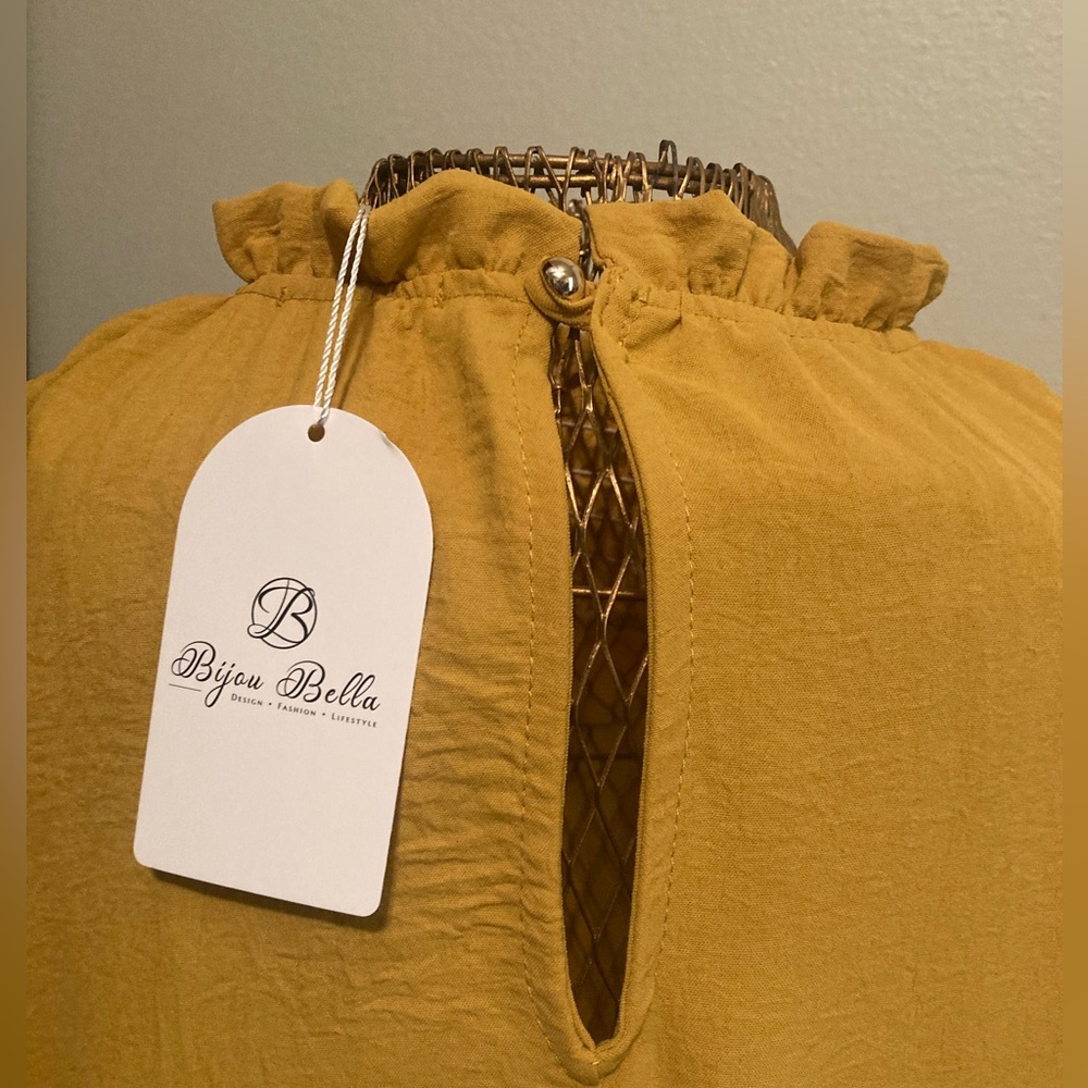 J. Her Smocked Ruffle Dress NWT - Picture 6 of 10